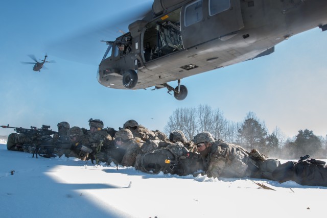 Brigade-level air assault operation displays Screaming Eagles' unique capability