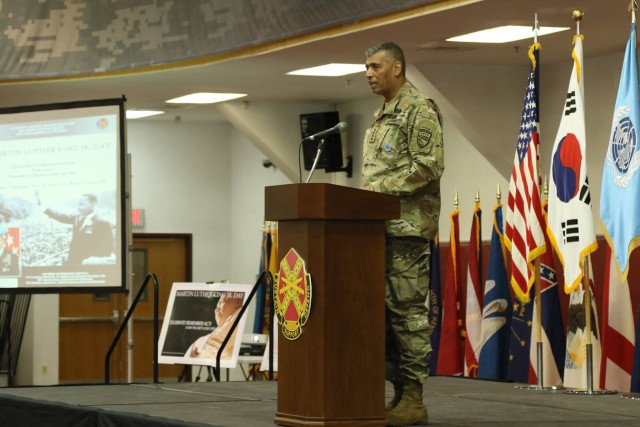 Eighth Army leaders attend the 2018 Dr. Martin Luther King Jr. observance