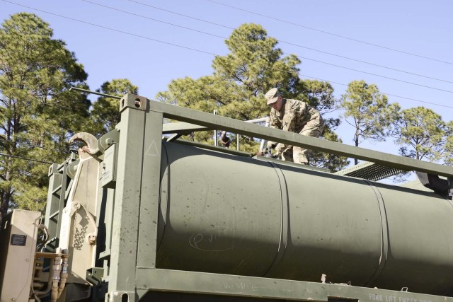Louisiana National Guard delivers water to senior care center in Tallulah