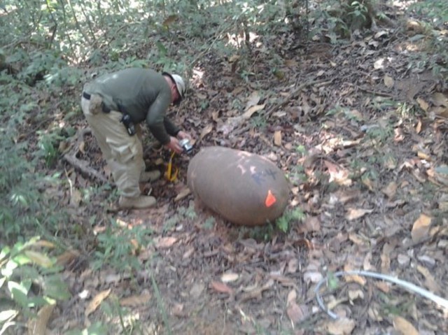 2nd Chemical Battalion team destroys WWII munitions