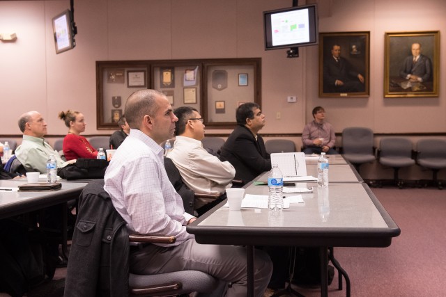 University of North Texas professors visit Army Research Laboratory