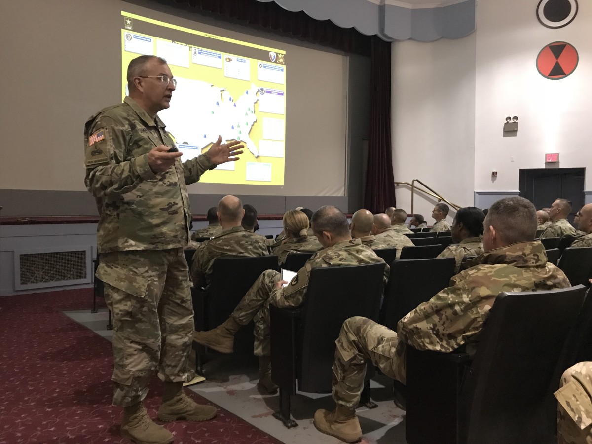 leaders address JBLM sustainers Article The United States Army