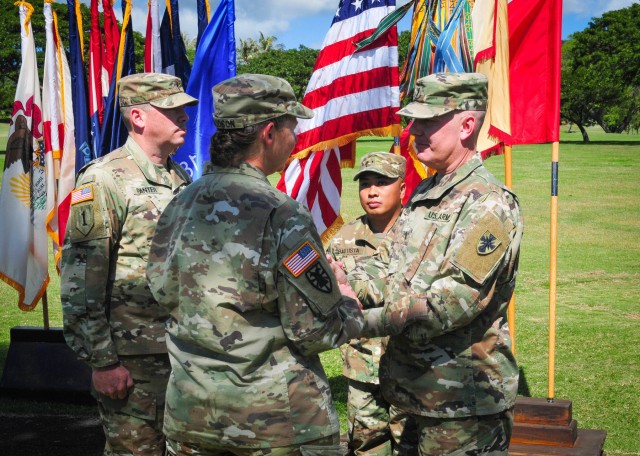 8th TSC holds Command Chief Warrant Officer change of responsibility ceremony