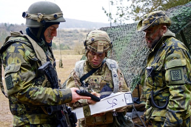 'Air Cav' trains with Czech military at Allied Spirit VIII