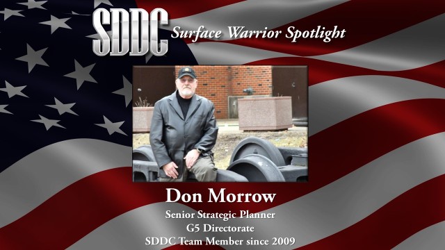A 50-year journey brings SDDC's Morrow into the Spotlight