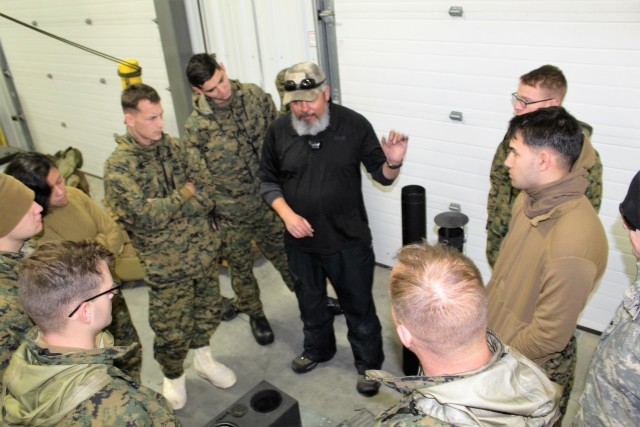 Cold-Weather Operations Course students learn basics of cold-weather equipment at Fort McCoy