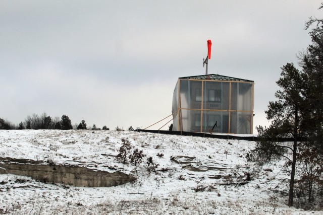 Fort McCoy's Range Complex improvements continue with new tower construction