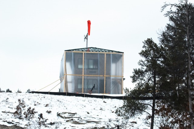Fort McCoy's Range Complex improvements continue with new tower construction