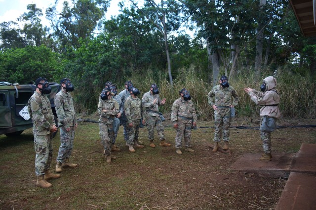 205th MI execute CBRN training, Increase readiness