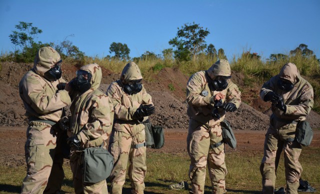 2015th MI execute CBRN training, Increase readiness