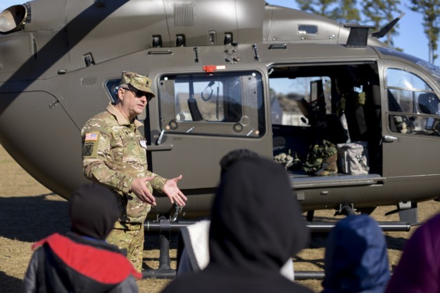 NCNG Aviation Soldiers enhance education at Rogers Lane Elementary School