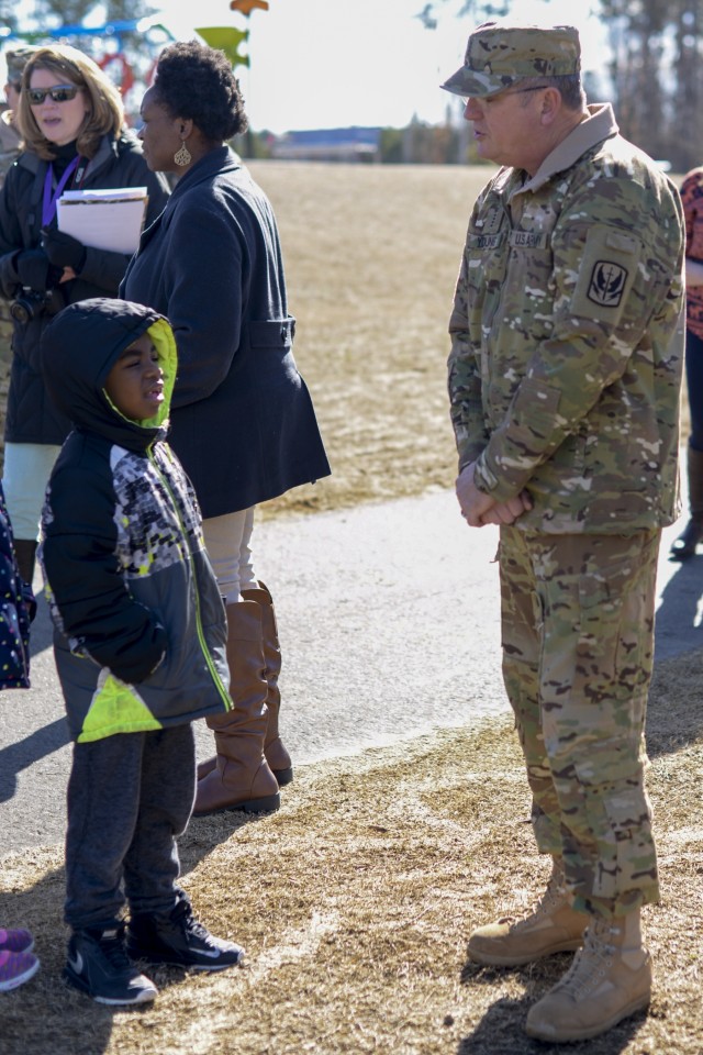 NCNG Aviation Soldiers enhance education at Rogers Lane Elementary School