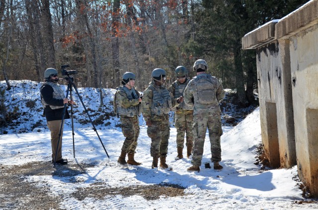Telling the engineer story: Army media team visits FLW