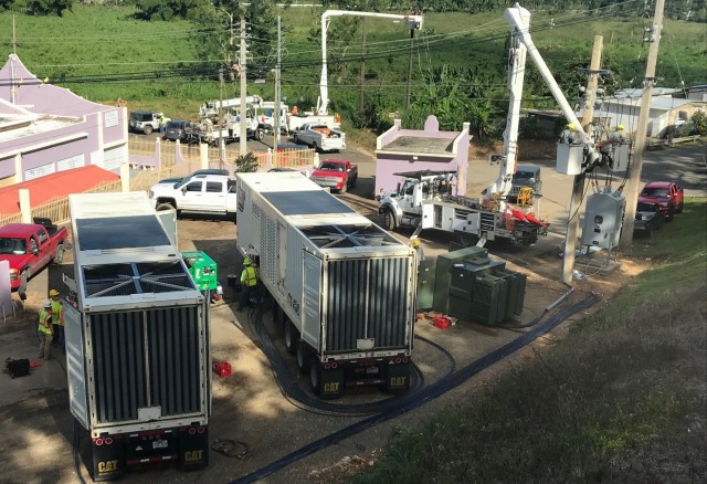 Micro grid in Arecibo, Puerto Rico