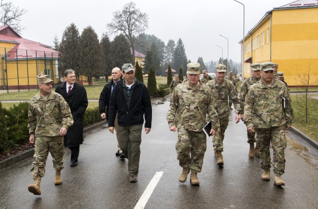 Secretary of the Army talks readiness, alliances during Europe visit