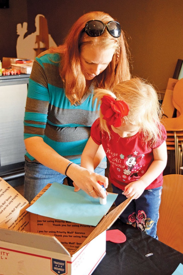 Deployed Fort Riley Soldiers receive packages, love, through Hearts Apart program