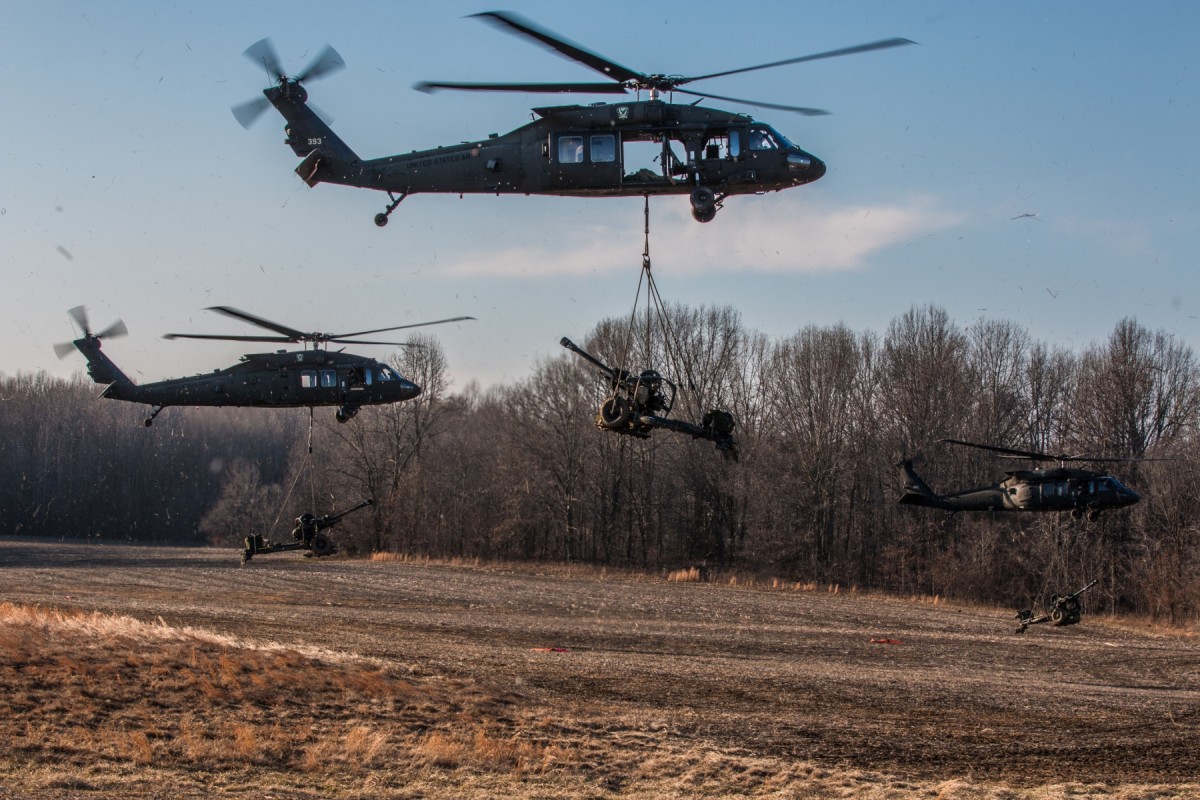 Artillery Air Assault Article The United States Army 