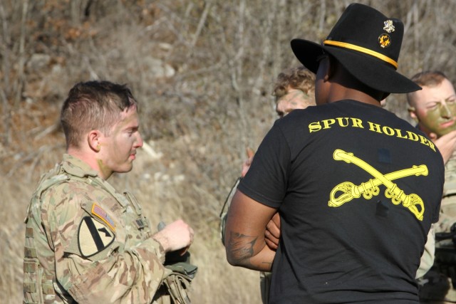 Spur Holders key to successful spur ride for Saber Squadron Troopers