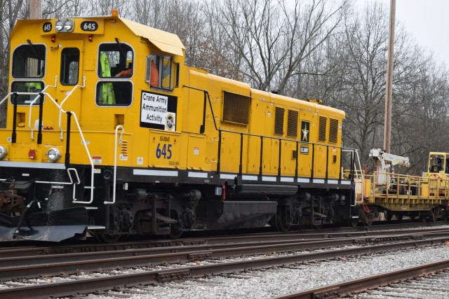 Crane Army Trains are the Stars of the Railroad