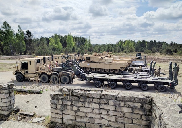 Posturing Sustainment Forces for Rotations in Europe