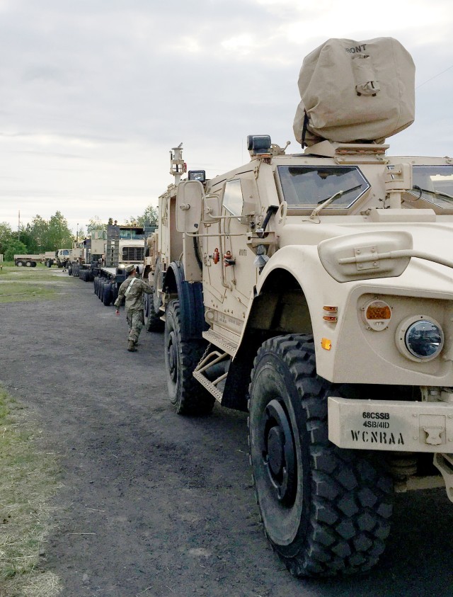 Posturing Sustainment Forces for Rotations in Europe
