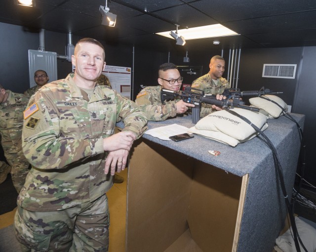 Sgt. Maj. Dailey at Natick