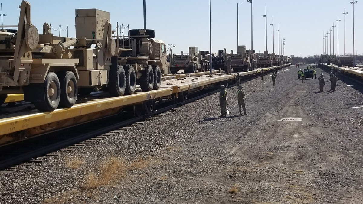 Fort Sill's 32nd Air Defense Artillery rolls out for deployment