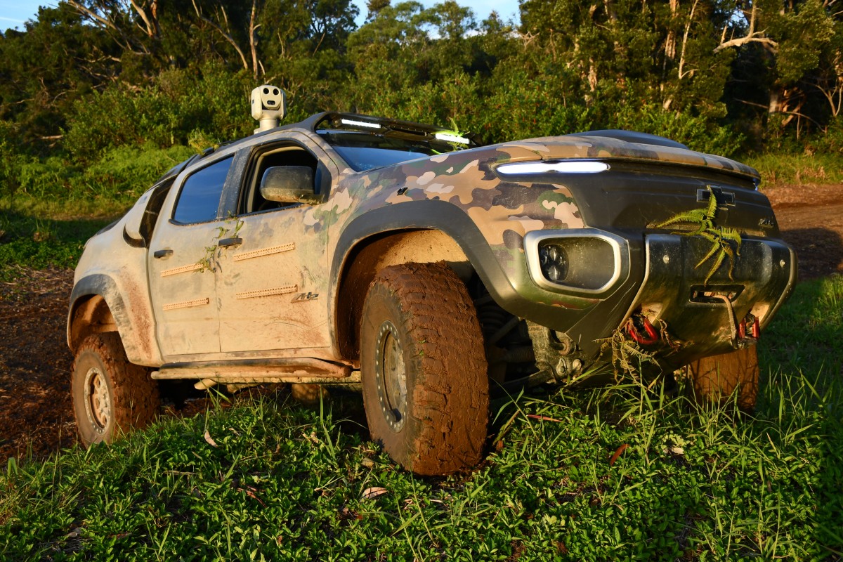 U.S. Army TARDEC demos ZH2 fuel cell vehicle at Schofield with 25th ...