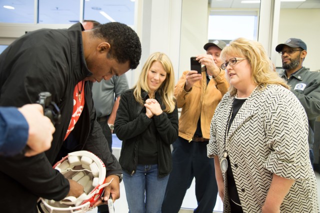 Walker speaks anti-stigma, resiliency at Winn, Hunter