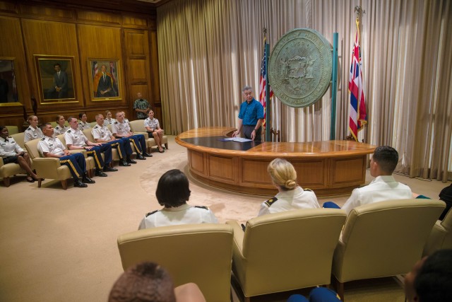 TAMC Army Nurse Corps recognized by State of Hawaii during proclamation signing