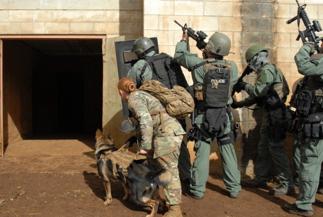 Joint Training increases K-9, Handler Skills