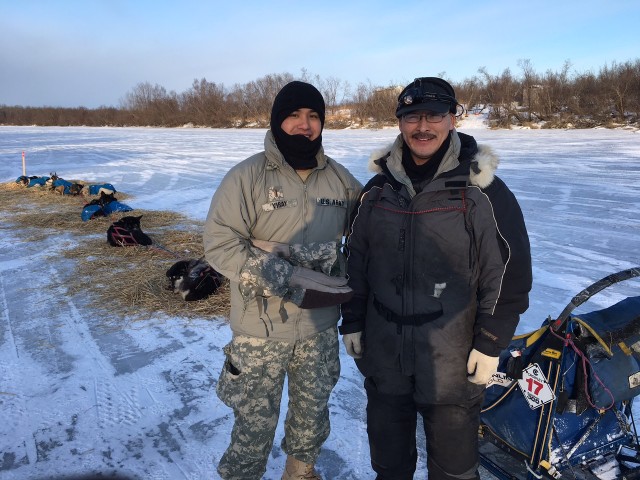 Family tradition: Alaskan Guardsman makes debut appearance in K-300 dogsled race