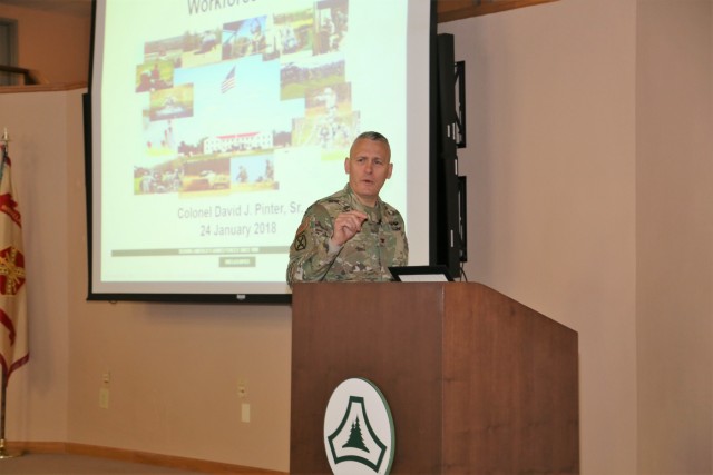 Garrison commander highlights installation's way ahead to Fort McCoy workforce during annual briefing