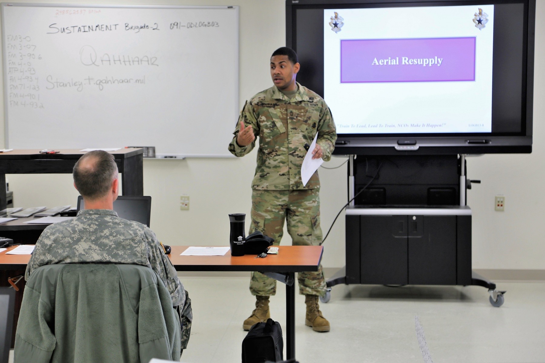 Ammunition supply Soldiers build up skills in Senior Leader Course at ...