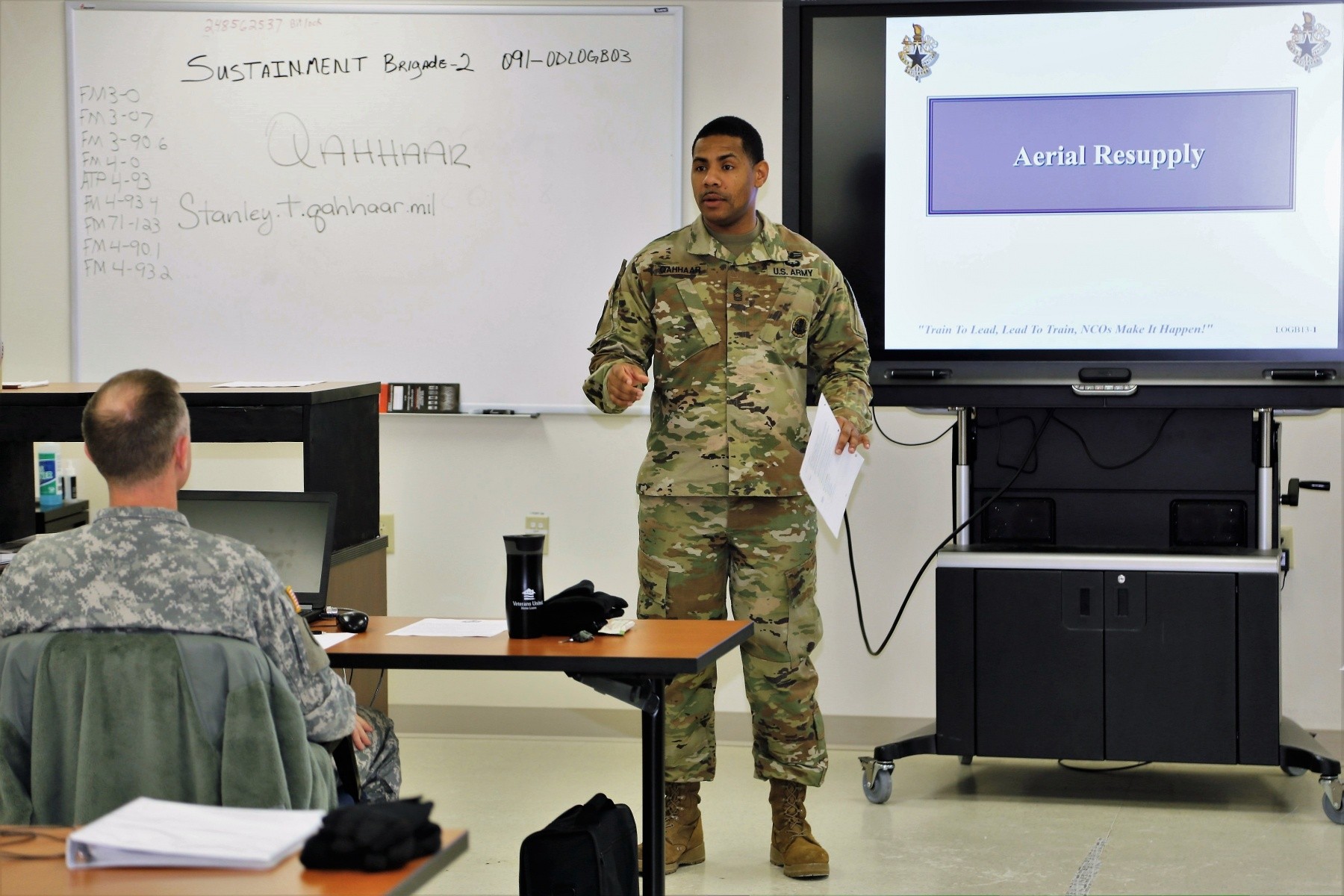 New instructors making impact in 13th, 100th courses for 89B specialty ...