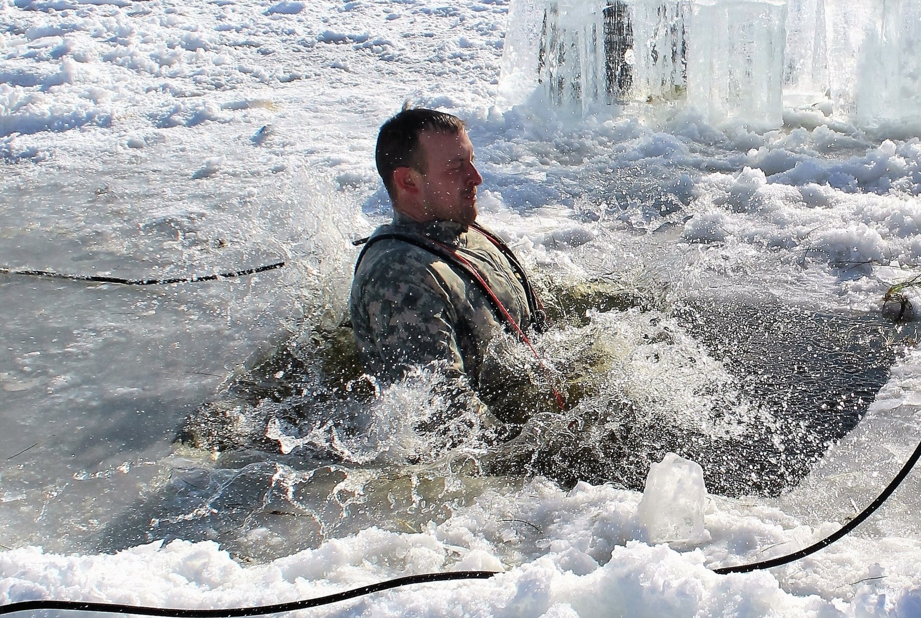 Soldiers confidently prepared for winter warfare after cold weather