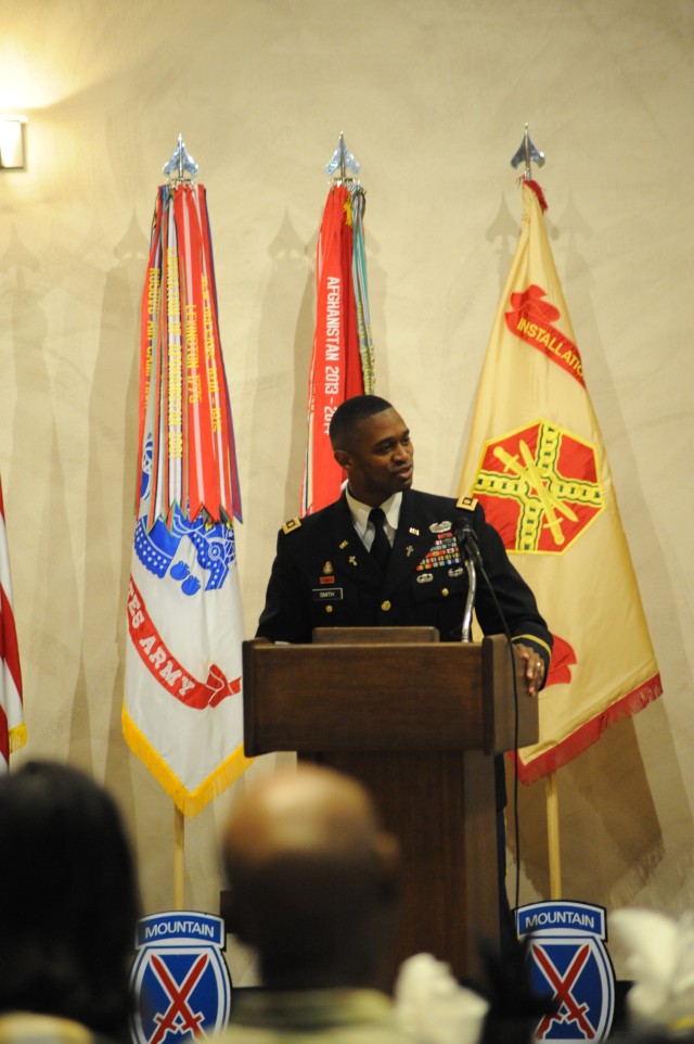 Fort Drum community celebrate African American History Month observance with music, inspiring words