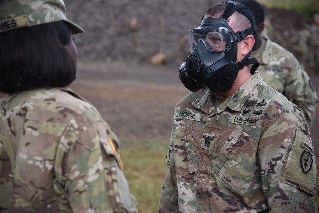 Gas, Gas, Gas! 2IBCT Warriors test their mettle in CBRN training