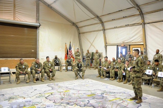 The Cal Guard's 79th IBCT Trains for Kosovo Mission at Camp McGregor, N.M., with Task Force Warhawg