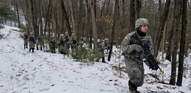 New Hampshire troops train in the cold with Canadian forces