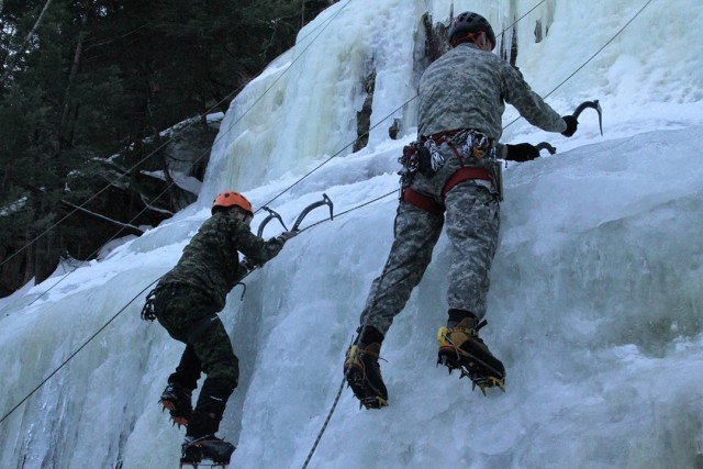 New Hampshire troops train in the cold with Canadian forces