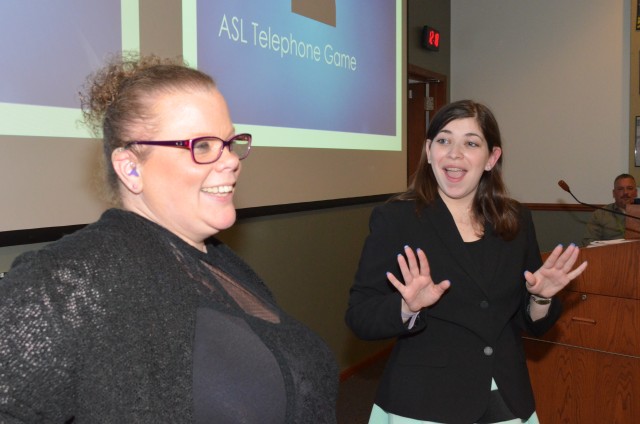 American Sign Language and Deaf Culture at 'Lunch & Learn'