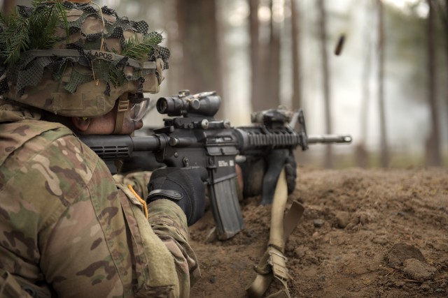Soldiers use JMC ammunition