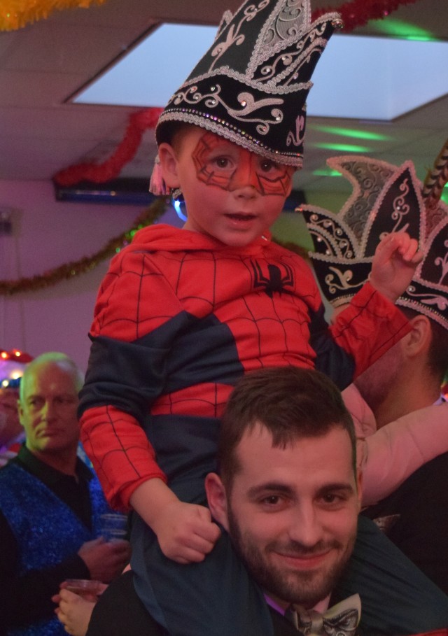 Families celebrating Carnaval