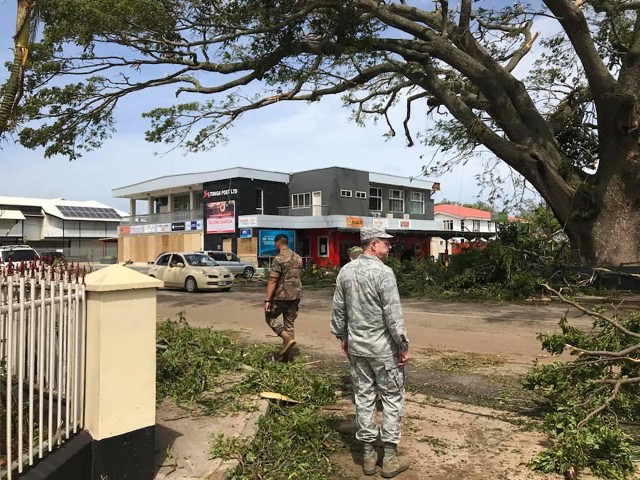 Nevada adjutant general, SPP officials weather Tonga cyclone