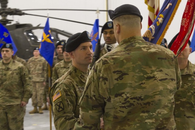 1-10 ARB welcomes new commander going full-speed ahead