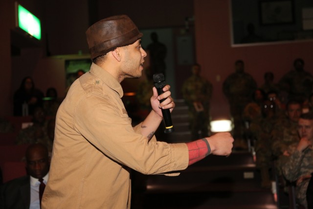 Camp Zama speaker shares family history, highlights 'African Americans in Times of War'