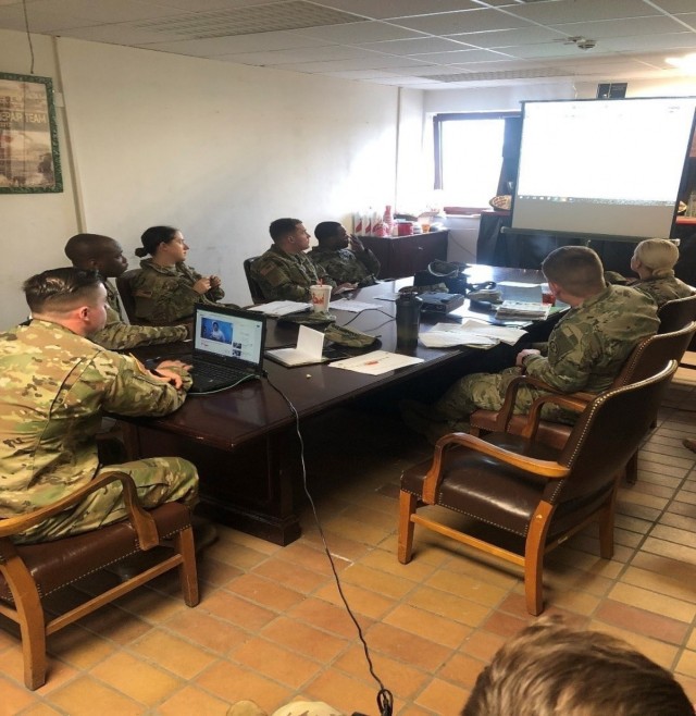 Support Squadron conducts GCSS-Army training
