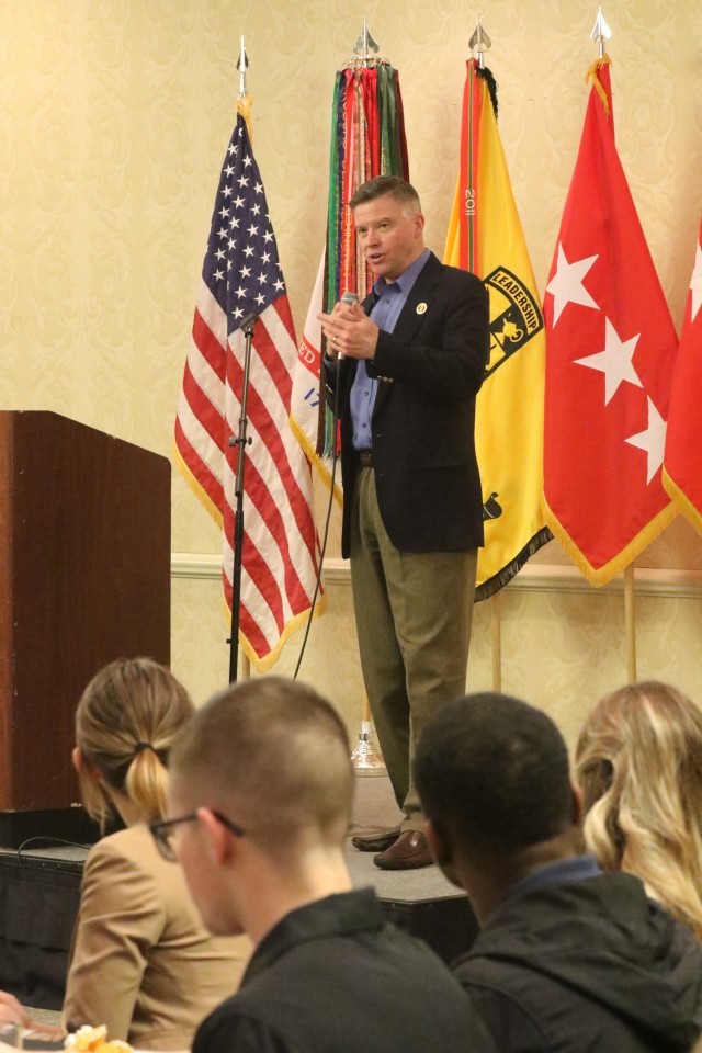 Cadets learn leadership, emotional intelligence from top brass