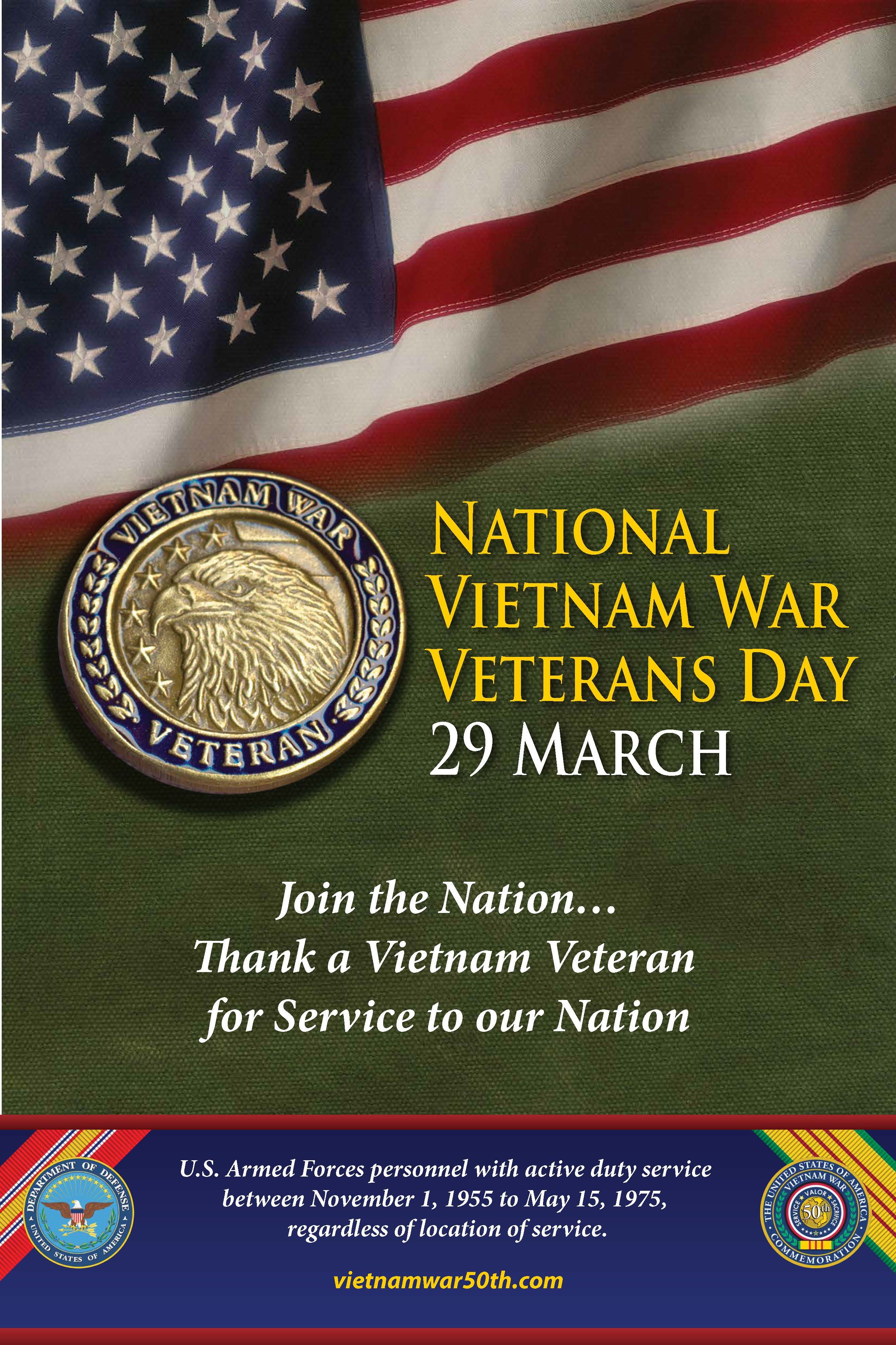 National Vietnam War Veterans Day (Poster) Article The United